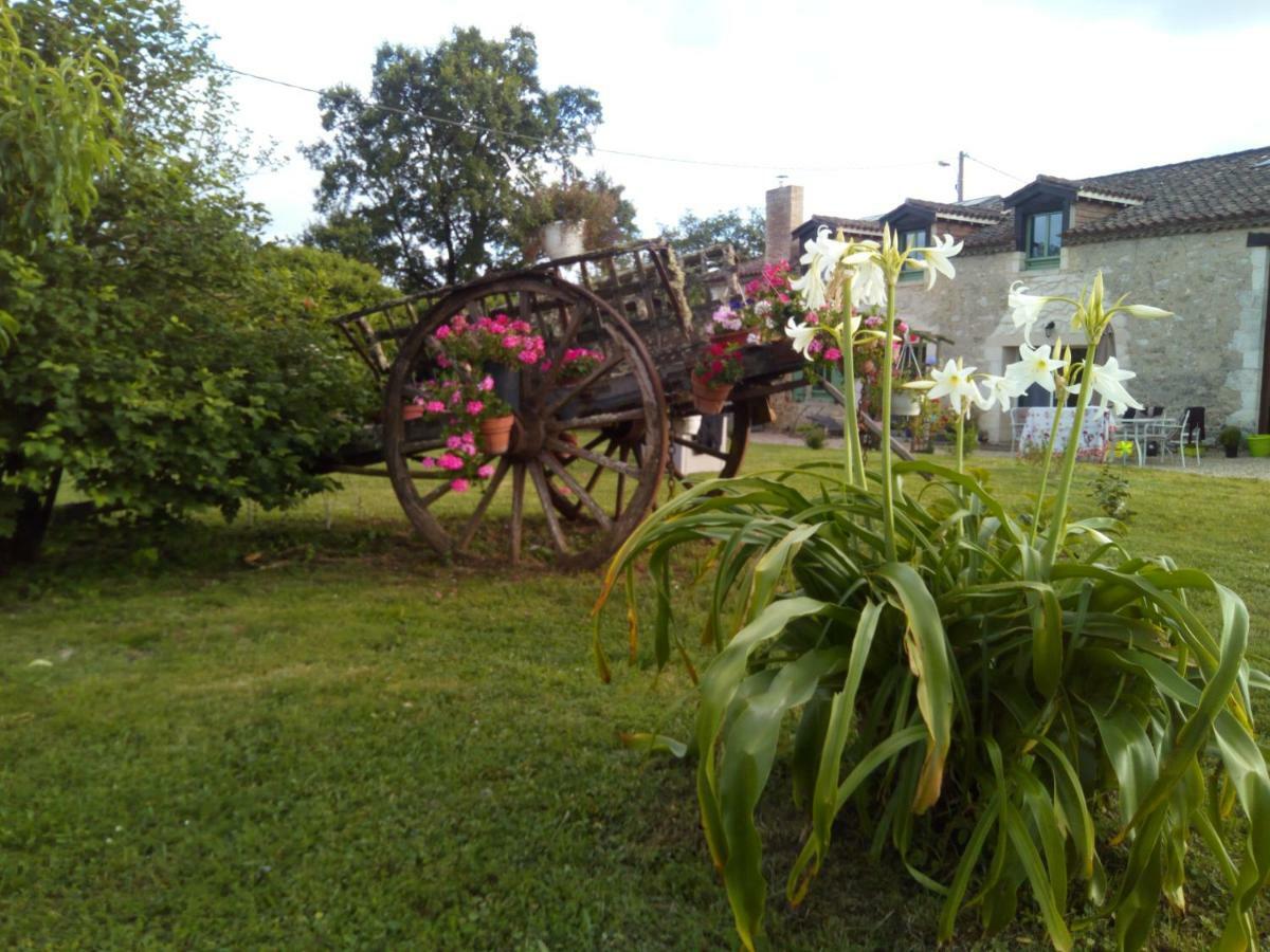 Bed and Breakfast La Mirabelle Montazeau Exterior foto